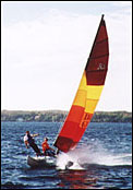 sailing the hobie rat